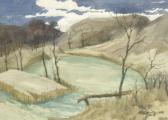 BÖCKER Hermann "der Grüne Teich". 1967 BÖCKER Hermann "der Grüne Teich". 1967