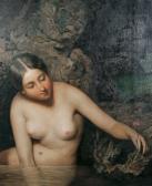böhm w. A Woman Bathing böhm w. A Woman Bathing