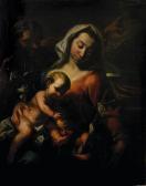 BÖHMEN Peter Brandl The Holy Family With Saint John The Baptist BÖHMEN Peter Brandl The Holy Family With Saint John The Baptist