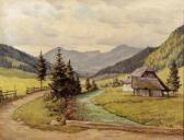 BÜRGEL Ludwig Flusslandschaft BÜRGEL Ludwig Flusslandschaft