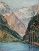 B. BEECH ARTHUR Unttiled - Mount Victoria From Lakelouise B. BEECH ARTHUR Unttiled - Mount Victoria From Lakelouise