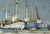 BABOULENE Eugene Bateau A Thons, 1973 BABOULENE Eugene Bateau A Thons, 1973