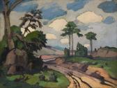 BACH Marcel Paysage Aux Grands Arbres BACH Marcel Paysage Aux Grands Arbres