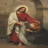 BACHE Otto Christ And The Bleeding Woman BACHE Otto Christ And The Bleeding Woman