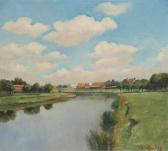 BACKER de Roger River Landscape With Cumulus BACKER de Roger River Landscape With Cumulus