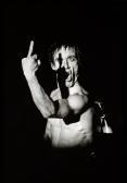 BACKER MATS Iggy Pop, Köpenhamn 1977 BACKER MATS Iggy Pop, Köpenhamn 1977