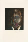 BACON Francis Portrait De Michel Leiris BACON Francis Portrait De Michel Leiris