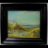 BADENOCH THOMAS PETER Landscape Study With Old Rail Fence BADENOCH THOMAS PETER Landscape Study With Old Rail Fence