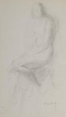 BADUEL PAUL-ANTOINE Femme Nue Assise BADUEL PAUL-ANTOINE Femme Nue Assise