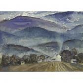 BADURA Ben, Bernard Untitled Mountain Landscape BADURA Ben, Bernard Untitled Mountain Landscape