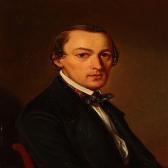 BAERENTZEN Emil Portrait Of Accountant In The Ministry Of War BAERENTZEN Emil Portrait Of Accountant In The Ministry Of War
