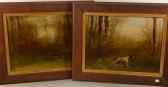 BAES Henri Paire De Tableaux De Chiens Hsp Raes Henri BAES Henri Paire De Tableaux De Chiens Hsp Raes Henri