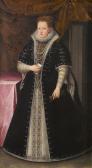 BAHUET Giovanni Portrait Of Margherita Gonzaga BAHUET Giovanni Portrait Of Margherita Gonzaga
