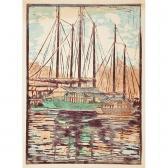 BAILEY Henrietta Davidson Charcoal Schooners BAILEY Henrietta Davidson Charcoal Schooners