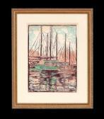BAILEY Henrietta Davidson Charcoal Schooners BAILEY Henrietta Davidson Charcoal Schooners