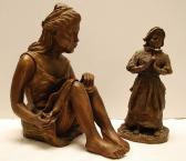 BAILEY Jean Seated Girl BAILEY Jean Seated Girl