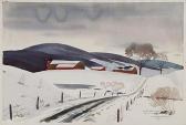 BAILEY Merrill A. Winter Landscape BAILEY Merrill A. Winter Landscape