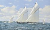 BAILEY Terence
Valkyrie
And
Navahoe
In A Close Duel Off Cowes BAILEY Terence
Valkyrie
And
Navahoe
In A Close Duel Off Cowes