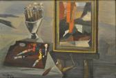 BAJY Armand Nature Morte Au Chevalet BAJY Armand Nature Morte Au Chevalet