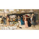 BAKALOWICZ Ladislaus Marché Aux Fleurs À La Madeleine, Paris BAKALOWICZ Ladislaus Marché Aux Fleurs À La Madeleine, Paris