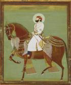 BAKHTAWAR Maharao A Ruler On Horseback BAKHTAWAR Maharao A Ruler On Horseback