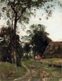 BAKHUIJZEN VAN DE SANDE Julius Jacobus Along A Country Road BAKHUIJZEN VAN DE SANDE Julius Jacobus Along A Country Road