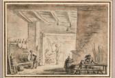 BAKHUYZEN ludolf Scène De Taverne BAKHUYZEN ludolf Scène De Taverne