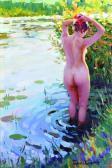 BALAKSHIN Yevgeny A Naked Girl In A River BALAKSHIN Yevgeny A Naked Girl In A River