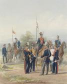 BALASHOV Piotr Ivanovich A Group Of Officers And Soldiers From The Life Guard Lancer Regiments Of His And Her Majesties BALASHOV Piotr Ivanovich A Group Of Officers And Soldiers From The Life Guard Lancer Regiments Of His And Her Majesties