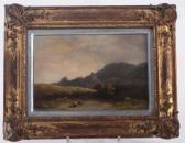BALBIANO DI COLCAVAGNO Eugenio Paesaggio Con Figure BALBIANO DI COLCAVAGNO Eugenio Paesaggio Con Figure