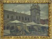 BALDASSARI Mario Umberto Piazza Delle Erbe BALDASSARI Mario Umberto Piazza Delle Erbe