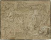 BALDINI Pietro Paolo Tullia Driving Her Chariot Over The Body Of Her Father. BALDINI Pietro Paolo Tullia Driving Her Chariot Over The Body Of Her Father.