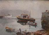 BALLINGER Harry Russell Coastal Scene BALLINGER Harry Russell Coastal Scene