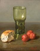 BALS Hilaire Nature Morte Aux Verre Et Au Pain BALS Hilaire Nature Morte Aux Verre Et Au Pain