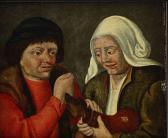 BALTEN Pieter Man Och Kvinna Med En Tulpanlök BALTEN Pieter Man Och Kvinna Med En Tulpanlök