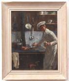 BANKS FORTESCUE WILLIAM Chef By A Stove BANKS FORTESCUE WILLIAM Chef By A Stove