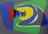 BANNARD Patricia Untitled Abstract Composition BANNARD Patricia Untitled Abstract Composition