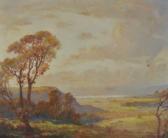 BANNISTER Frederick William Sunset Landscape BANNISTER Frederick William Sunset Landscape