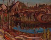 BANTING Frederick Grant A Lake In A Landscape BANTING Frederick Grant A Lake In A Landscape