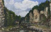 BANTING Frederick Grant The Elora Gorge BANTING Frederick Grant The Elora Gorge