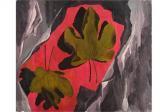 BANTING John A Still Life Of Fig Leaves BANTING John A Still Life Of Fig Leaves