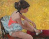 BANTZER Karl Francis Jeune Danseuse BANTZER Karl Francis Jeune Danseuse