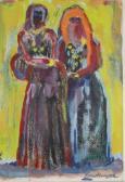 BANTZINGER Cornelis A.B., Cees Twee Oosterse Dames BANTZINGER Cornelis A.B., Cees Twee Oosterse Dames