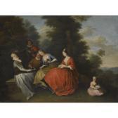 BAR de Bonaventure An Elegant Company Seated Outdoors Making Music BAR de Bonaventure An Elegant Company Seated Outdoors Making Music