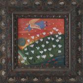BARBARA Strawser Angel Above A Field Of Flowers BARBARA Strawser Angel Above A Field Of Flowers
