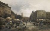 BARBARINI Emil Markt Am Boulevard Montmartre BARBARINI Emil Markt Am Boulevard Montmartre