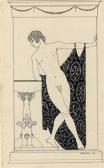 BARBIER Georges Nijinsky In Narcisse BARBIER Georges Nijinsky In Narcisse