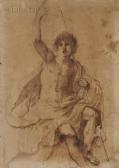 Barbieri Giovanni Francesco Study For St. John The Baptist Barbieri Giovanni Francesco Study For St. John The Baptist