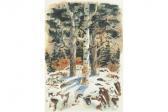 BARBOUR Arthur J. Snow Through The Forest BARBOUR Arthur J. Snow Through The Forest
