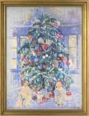 BARCLAY Edith Lord Two Sisters Under A Christmas Tree BARCLAY Edith Lord Two Sisters Under A Christmas Tree
